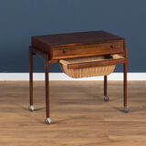 Danish Rosewood Sewing Table By Severin Hansen For Haslev Moelsnedkeri