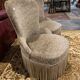 Fauteuils crapaud en velours