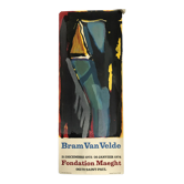 Original lithograph poster by Bram Van Veld, fondation Maeght, 1974