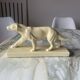 Ceramique d’un Chien marchant marque Odyv