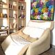 "Plumy" 2-seater sofa by Cinna, designed by Annie Hiéronimus