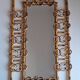 Vintage bamboo mirror
