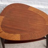 2 tables d'appoint Holger Georg Jensen en teck, Kubus, années 1960, Danemark