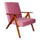 Vintage armchair B-310 VAR pink Jade structural 1970s
