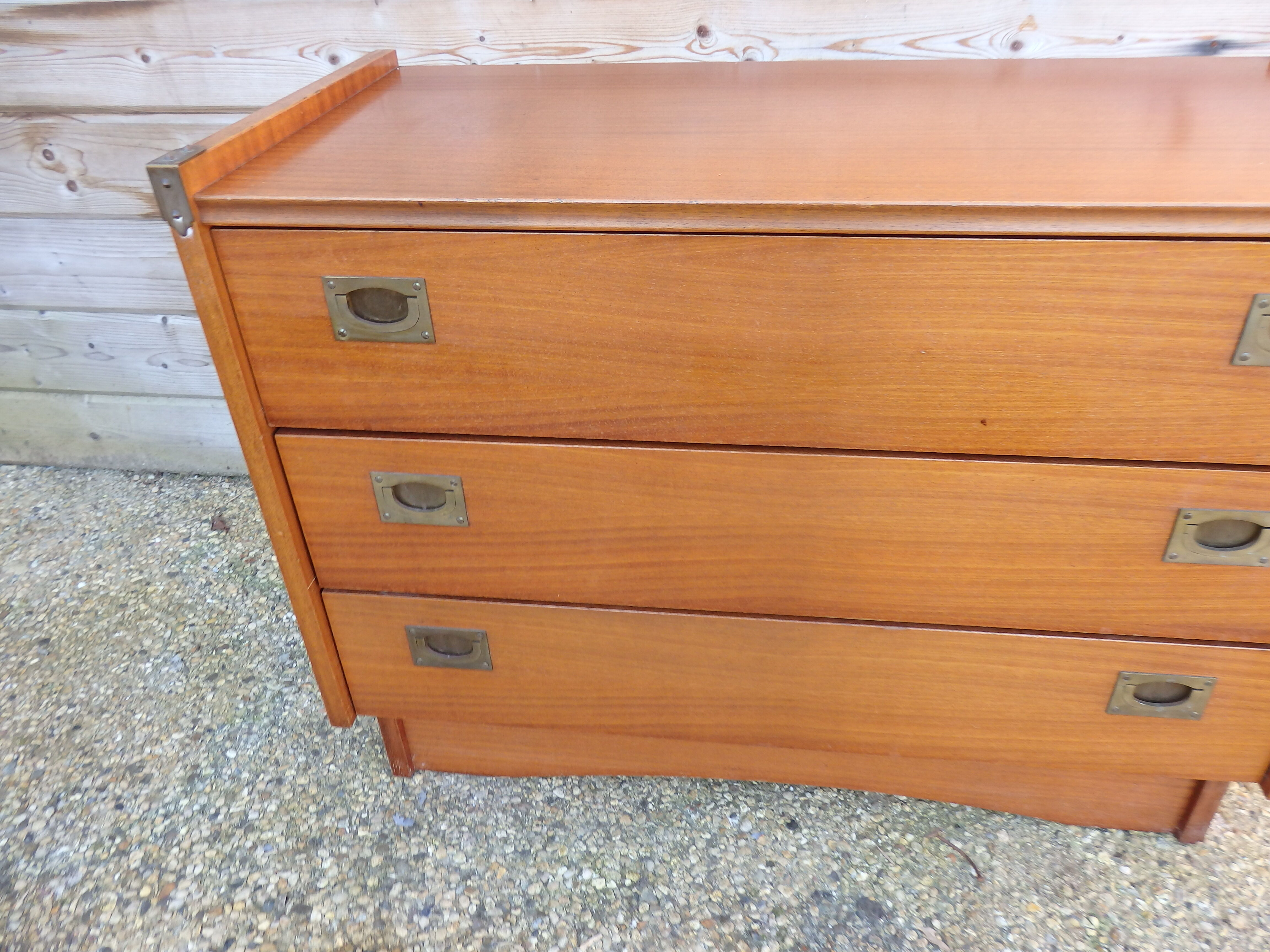 Commode vintage en teck scandinave