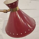 Wall lamp to double arms by René Mathieu to Lunel, 1950