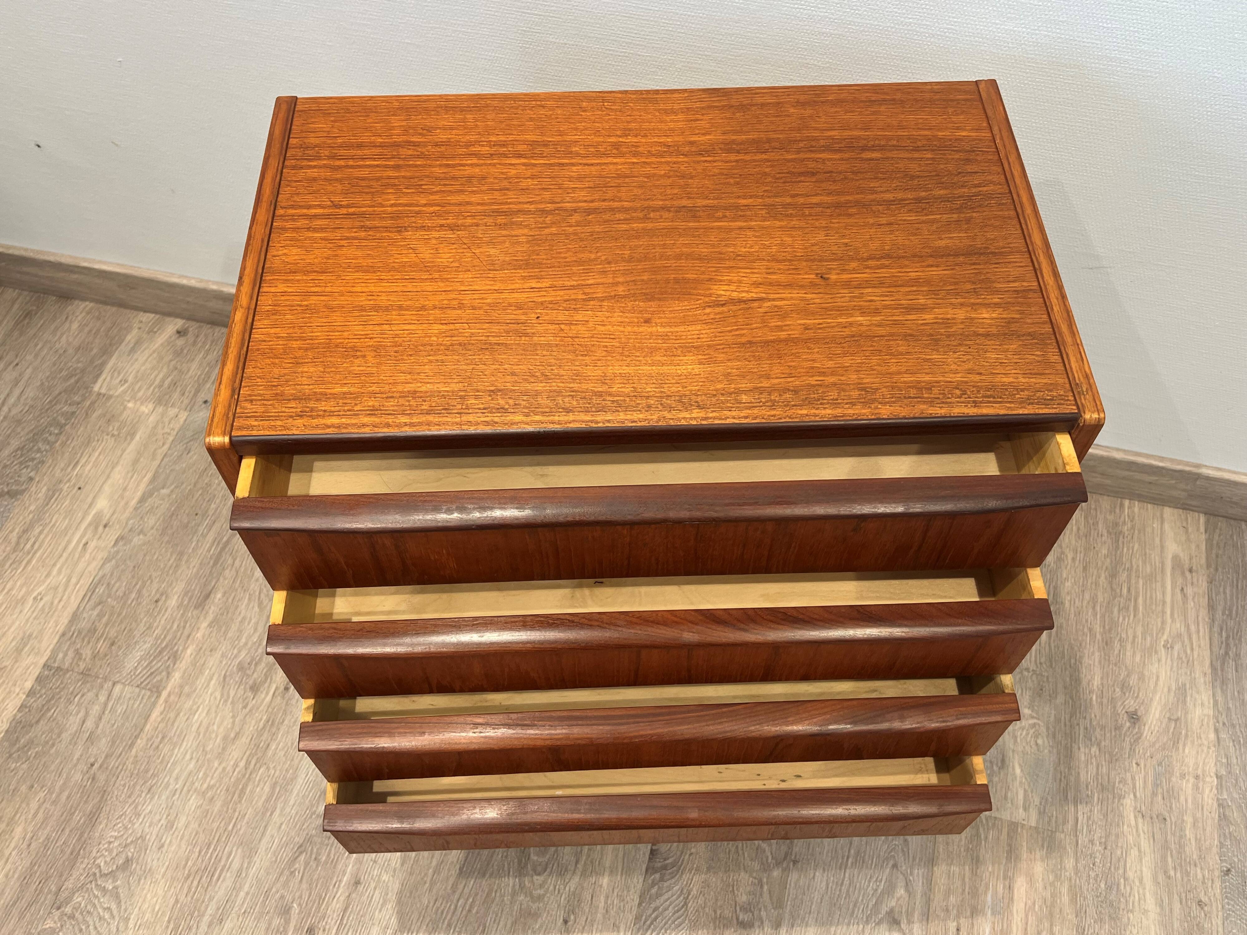 Scandinavian teak chest of drawers Denmark