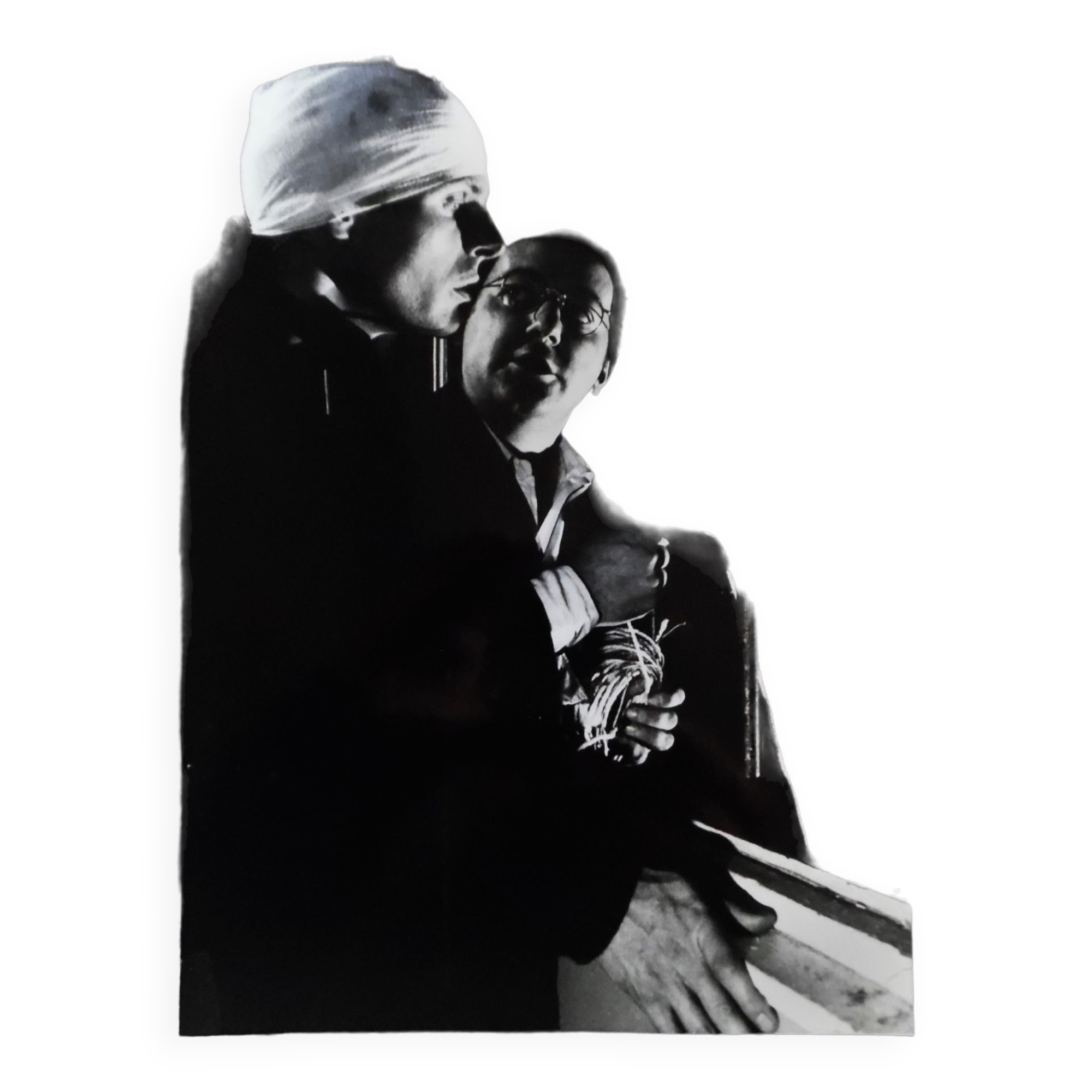 Photographie De Coluche - Tirage Original Ou Reproduction ?