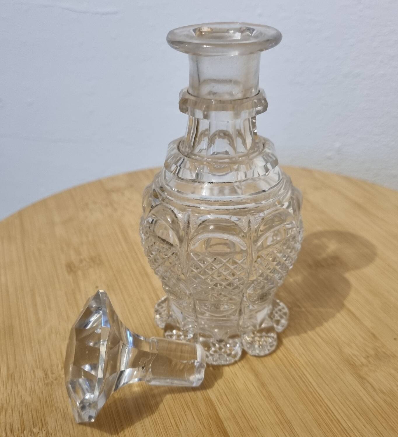 Baccarat carafe model Charles X 1840