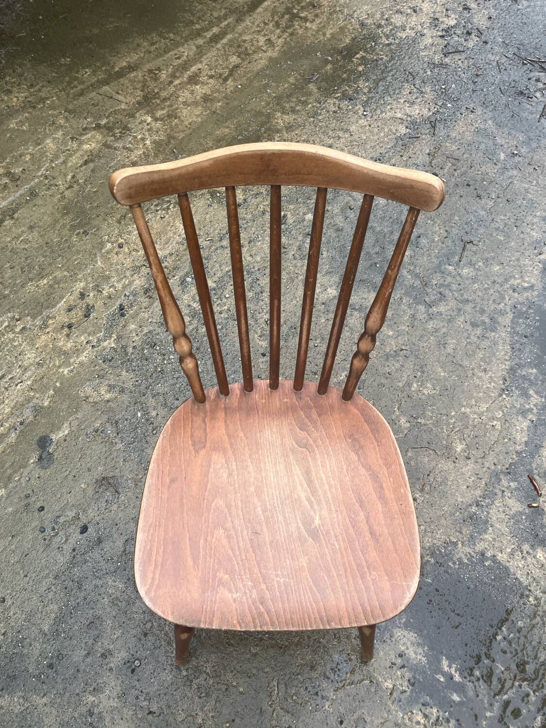 Baumann wooden bistro chair