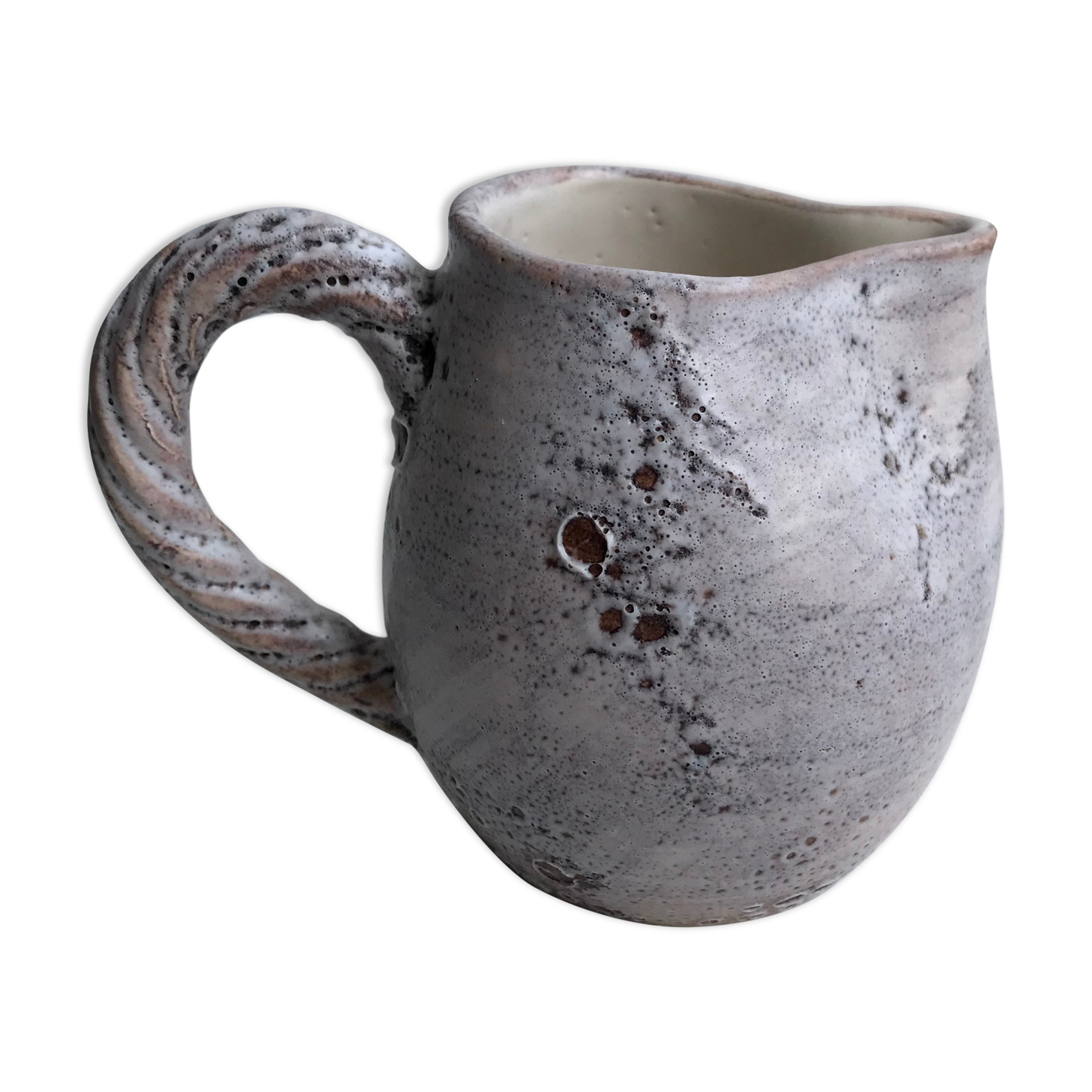 Vallauris sandstone pot 70s