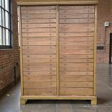 Classeur industriel vintage XL, caisson à tiroirs