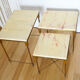 Tables gigognes en marbre vintage