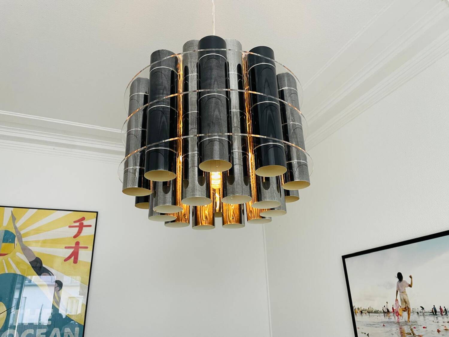 Vintage Danish design pendant light
