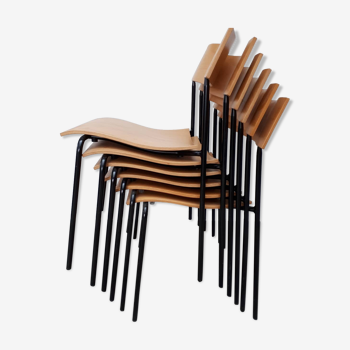 Set de 6 chaises design scandinave