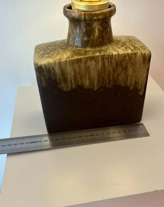 Average dragon lamp upcycled from an original Scheurich WGP vase.