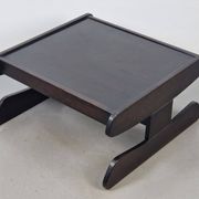 Postmodern Architectural Wooden Coffee Table, Germany, 1970s