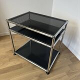 USM Haller side table in Anthracite Grey