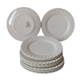 Regency Johnson Bros snowhite plates