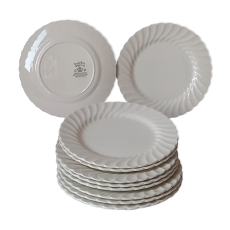 Regency Johnson Bros snowhite plates