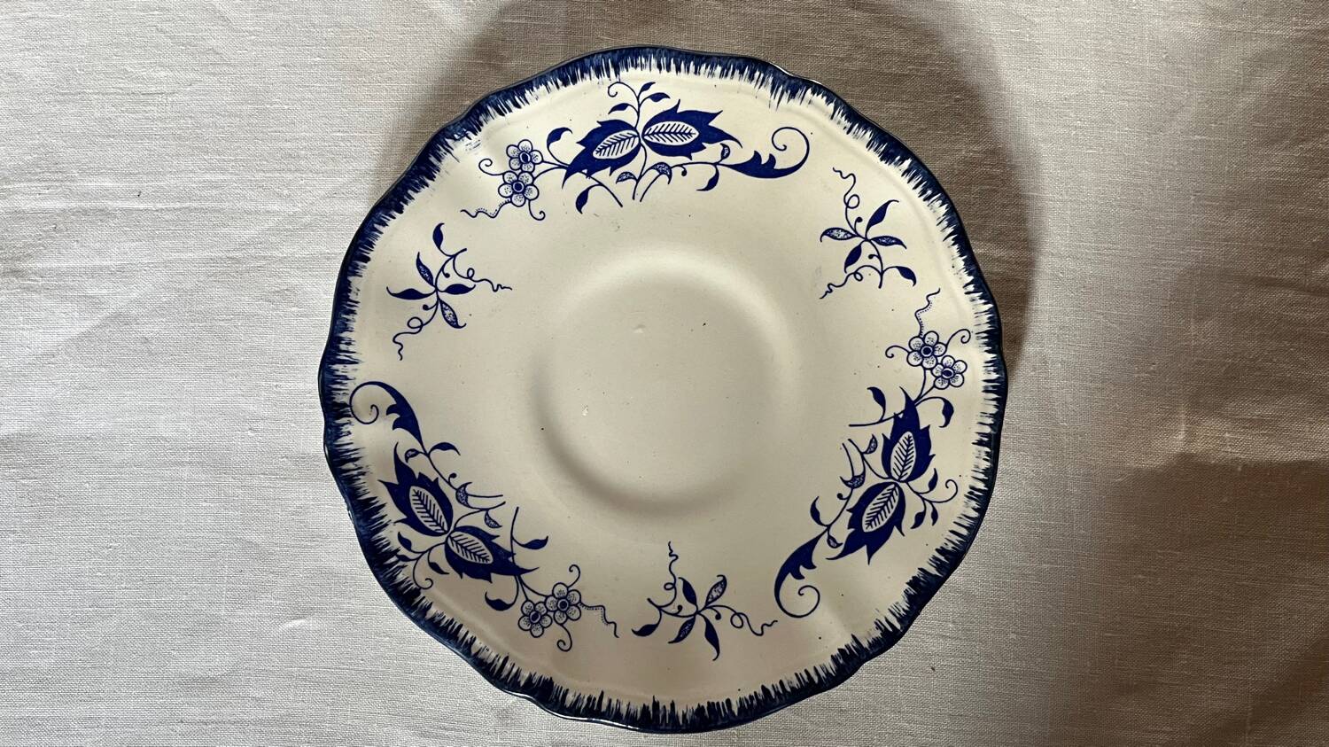 Lot de 5 assiettes à dessert Lancaster vintage