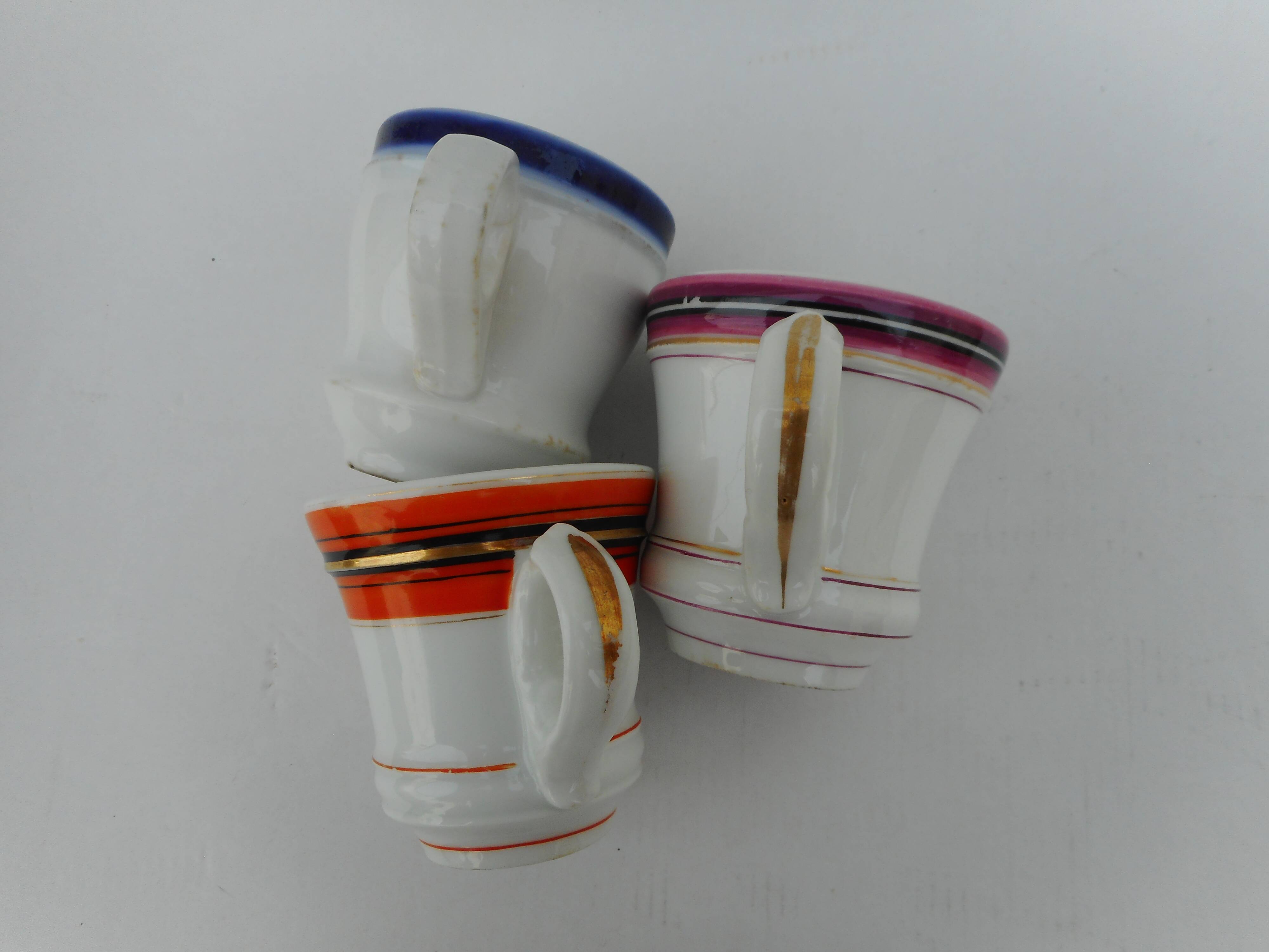 Three old Brulots cups