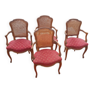 Bergere armchairs