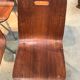 Lots of 13 vintage chairs in light wood