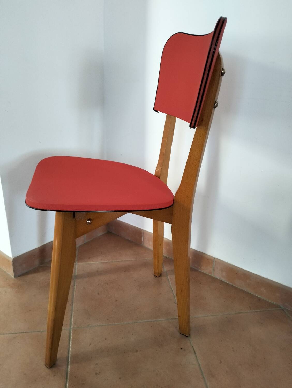 Red chair from the 1950s