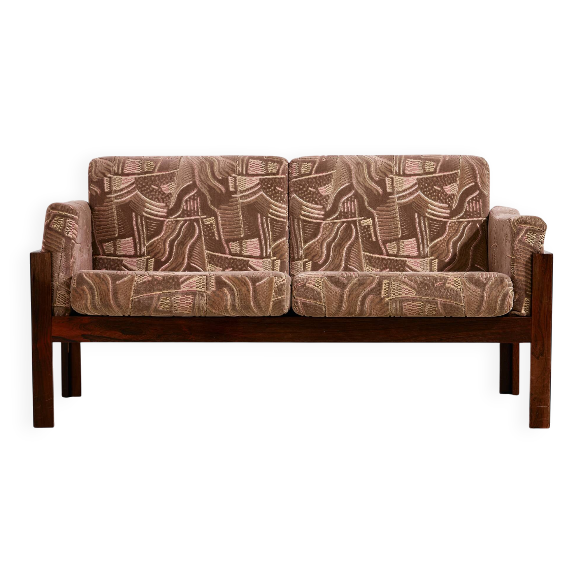 MK11212 Canapé deux places en palissandre