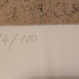 Picasso lithograph "Colourful Bird" (1967) - Mourlot Workshop - Print