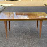 Table à manger scandinave extensible bois et palissandre laquée 250cm