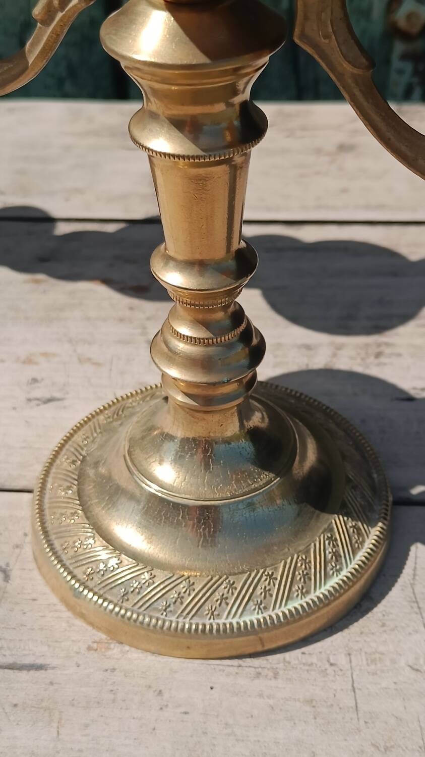Pair of Italian candlesticks