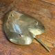 Fruit-shaped trinket dish in bronze