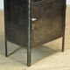Polished iron medicine cabinet, 1950s