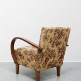 Mid-century Bentwood Jindrich Halabala Armchair, 1950s