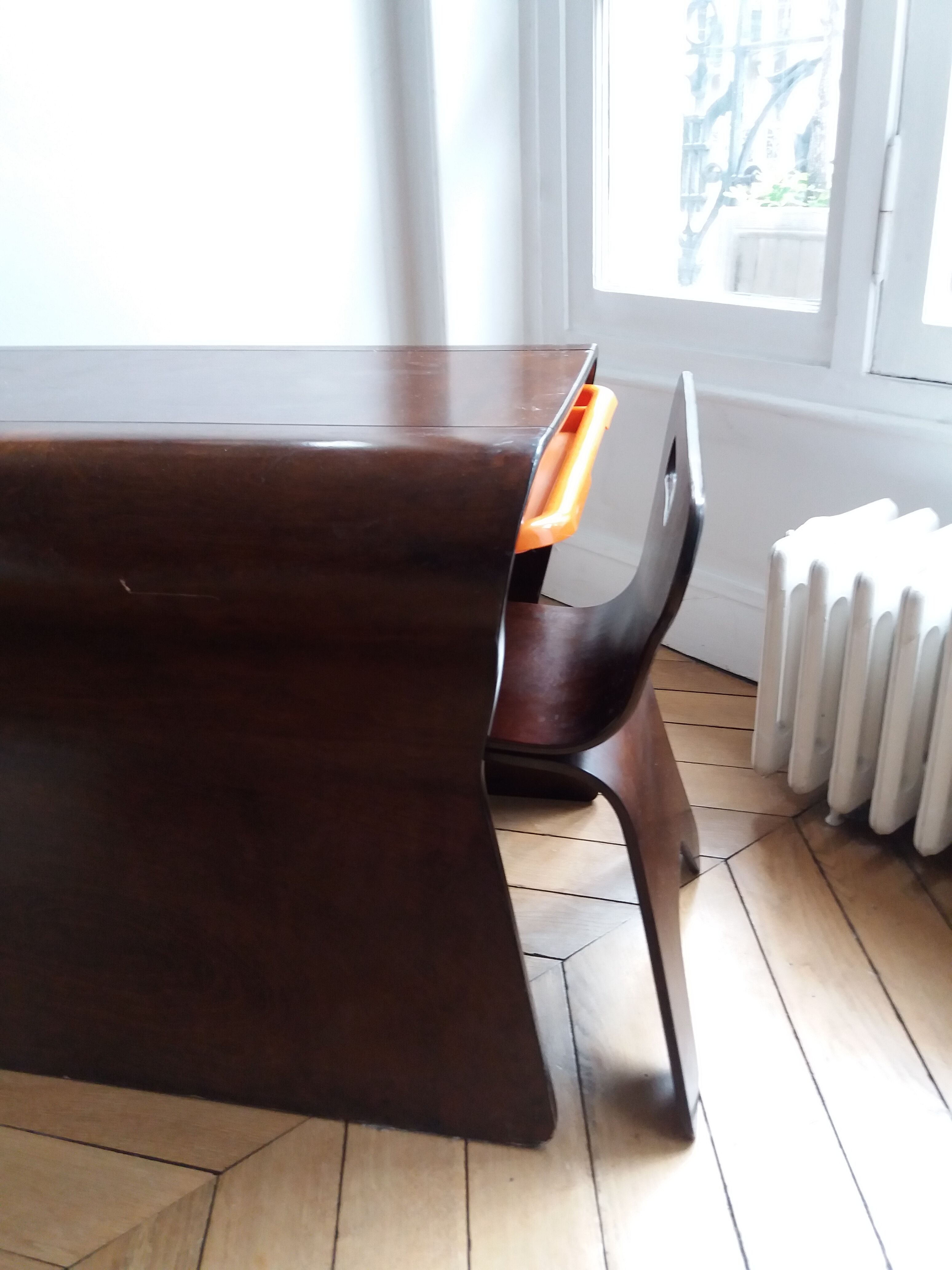 Table and two children's chairs bloom design studio