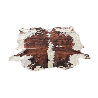 Vintage cowhide rug