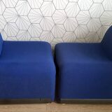 Pair of Atal low chairs - design from the 1970s.