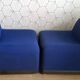 Pair of Atal low chairs - design from the 1970s.