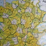 Old school map france ed. hatier armand colin