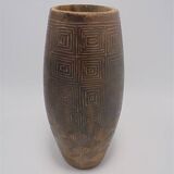 Wooden vase