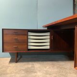 Executive desk in rosewood by Arne Vodder for Sibast Møbler