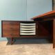 Bureau de direction en bois de rose par Arne Vodder pour Sibast Møbler