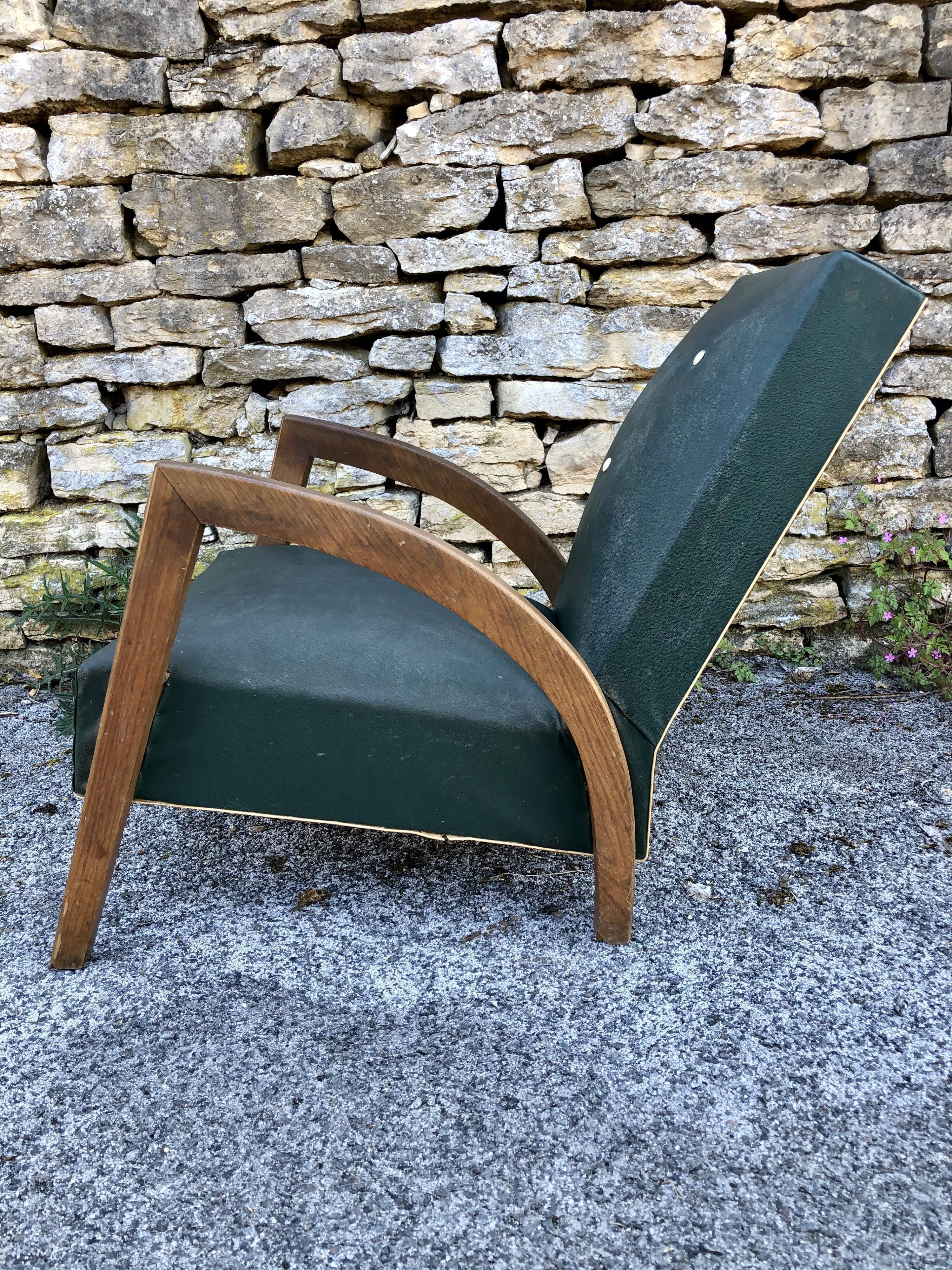 Vintage 1950s armchair