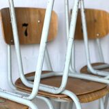 Chaises d'école, lot de 6