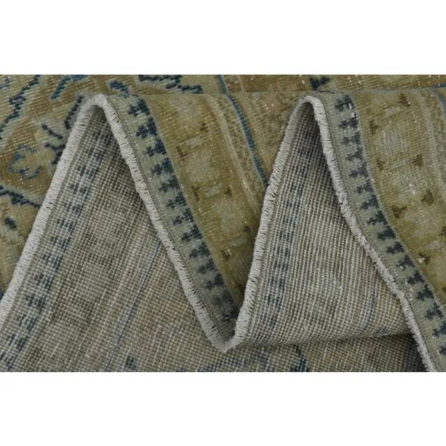 Tapis en laine persan fait à la main vintage des années 1970 276x400