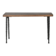 Haidong - Console fine avec plateau ancien en orme et pieds en fer n°1