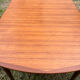 Table à rallonges bois vintage Années 60