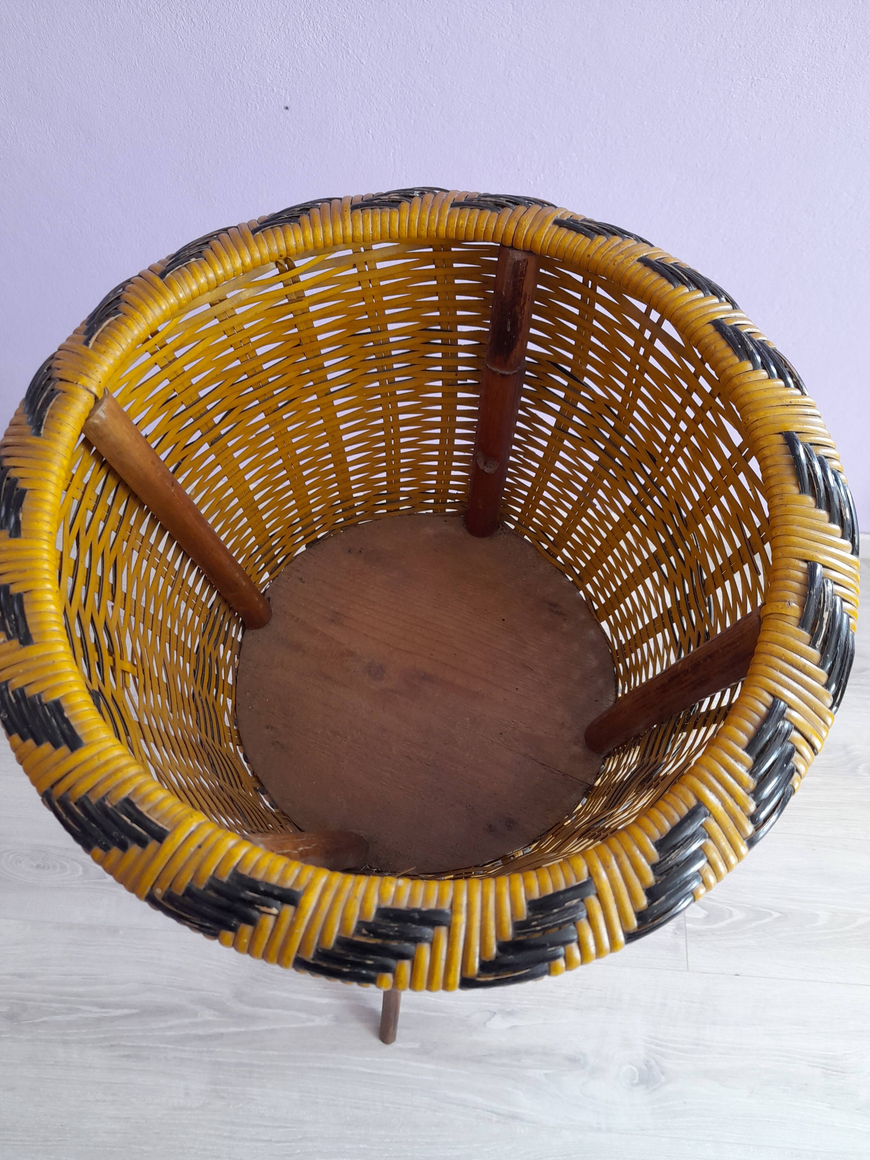 Vintage pedestal planter